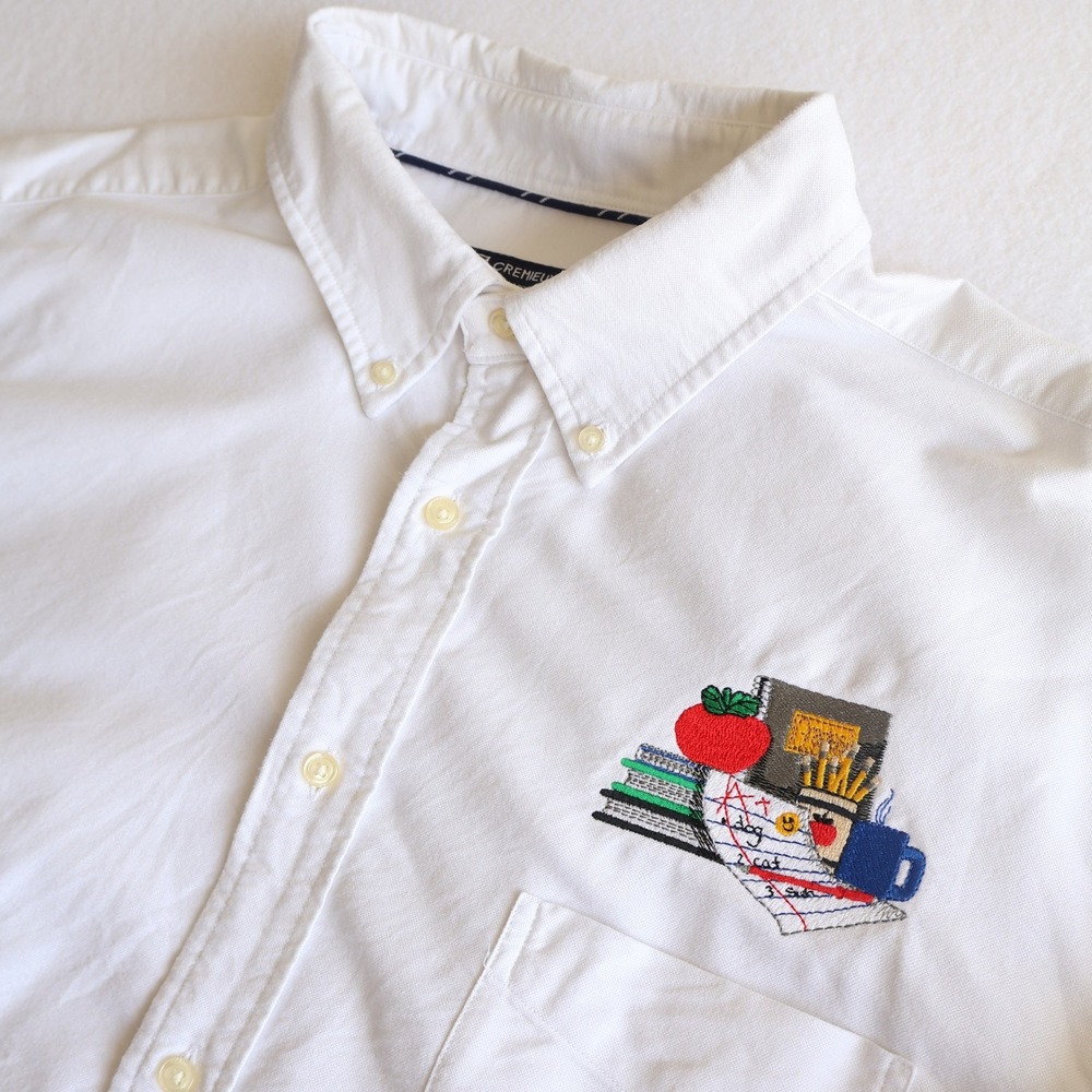 Daniel Cremieux Teacher Button Down Shirt Men's 2XB 100% Cotton